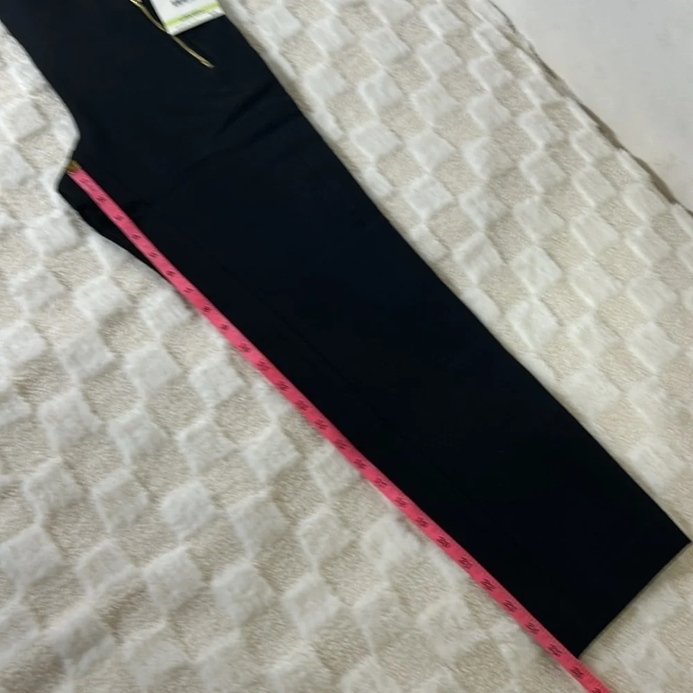 Anne Klein Womens 4P‎ Black High Waist Stretch Legging Pants Workwear NWT